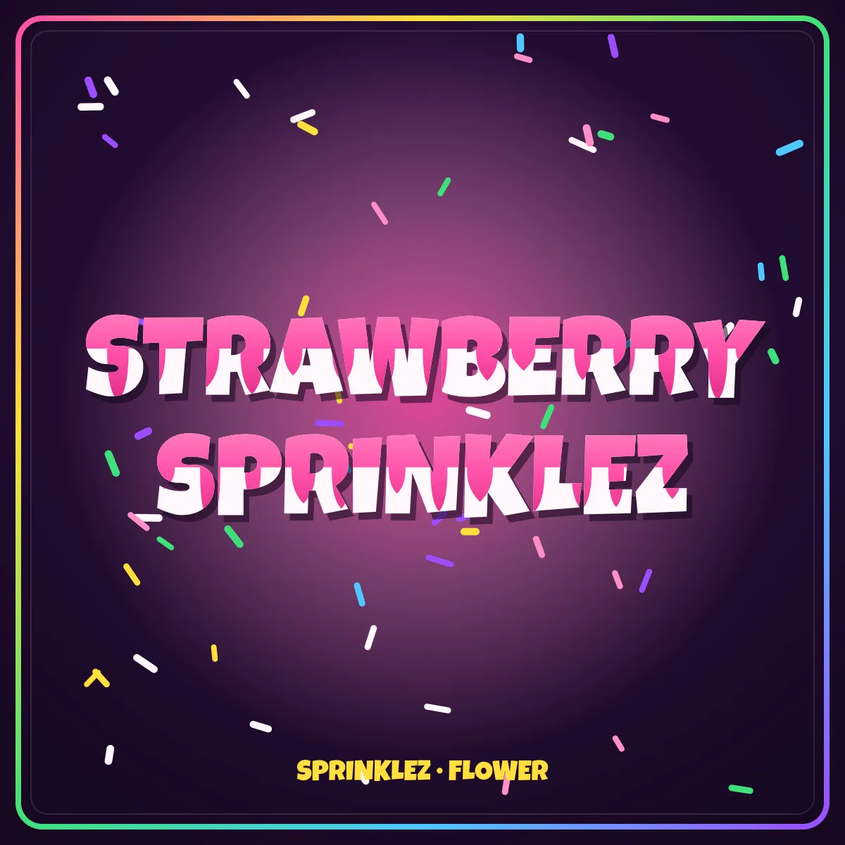 Strawberry Sprinklez, Flower