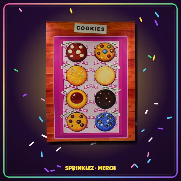 Cookies Poster, Merch
