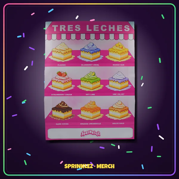 Tres Leches Poster, Merch